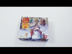 Özel Estetik Karton Tahta Oyun Saklama Kutusu Hediye Ambalajı