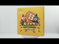 Kağıt Plastik Eğitim Kurulu Oyunları Masaüstü Tycoon Dice