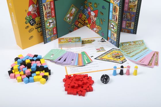 İyi bir fiyat. CMYK Yazdırılabilir Tahta Oyunları Eğlence için Özel Logo çevrimiçi