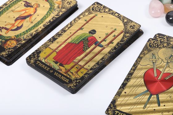 İyi bir fiyat. Tarot Temalı Özel Plastik Oyun Kartları Özel Deck Of Cards Toplu çevrimiçi