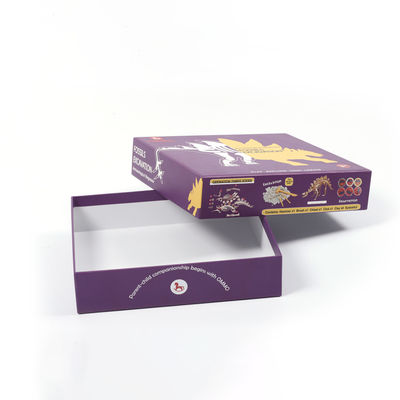 İyi bir fiyat. Çıkarılmış Logo Hafif Siyah Kağıt Hediye Kutusu Oyun Kartları Düzensiz Şekil çevrimiçi