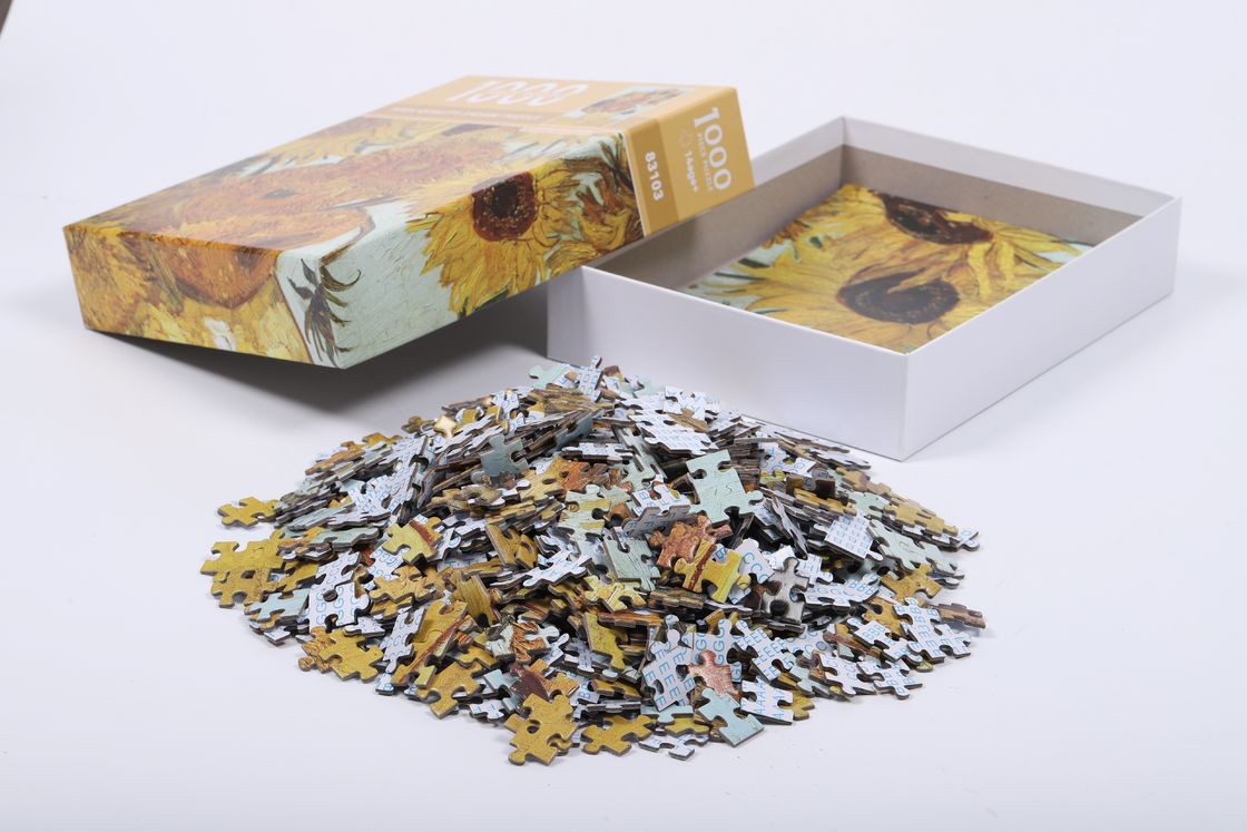 Tam Renkli Özel Baskılı Bulmaca Puzzle Noel Hayvan Teması 500 pc
