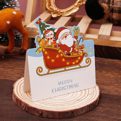 İyi bir fiyat. Çeşitli Tema Yaratıcı Noel Baba Kartları Kağıt çevrimiçi
